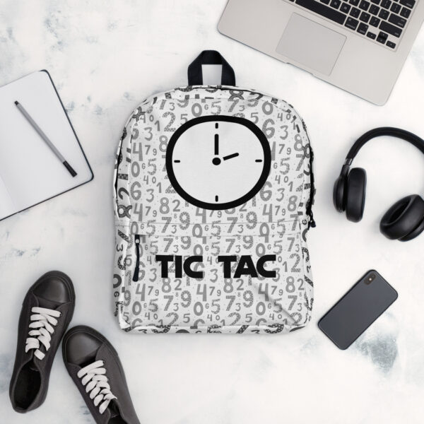 A Watch And A Set Of Numbers Backpack - Image 3