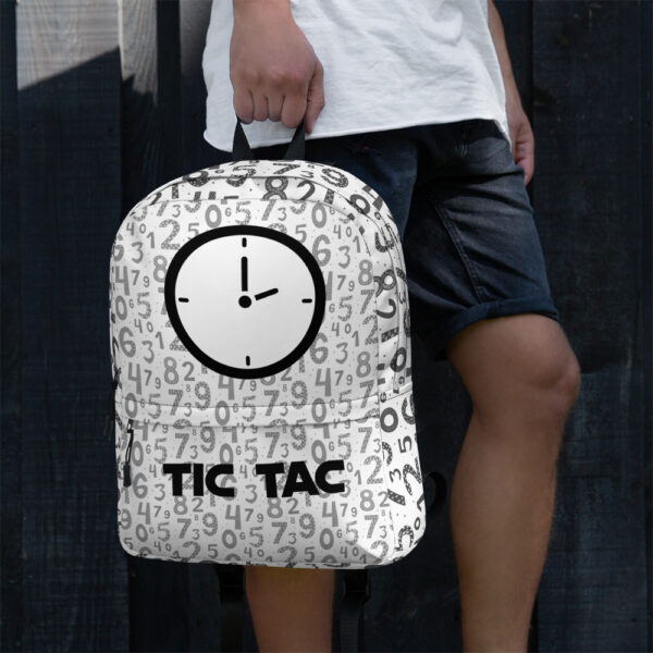 A Watch And A Set Of Numbers Backpack - Image 4